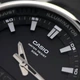 Мужские классические часы Casio AMW-880-1A серебристые с чёрным циферблатом - изображение 9