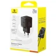 Зарядное устройство Baseus Palm Fast Charger USB-C 20W (USB-C to USB-C 60W Cable) Black (P10111602113-01) - изображение 8