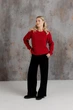 Жіночий джемпер Джун ART KNIT червоний, L-XL 043022 - зображення 2