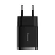 Зарядное устройство Baseus Compact Charger 2xUSB 10.5W Black (CCXJ010201) - изображение 2