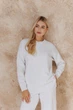 Джемпер жіночий Katrin ART KNIT білий, L-XL 042636 - зображення 1