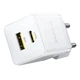 Зарядное устройство Baseus Palm Fast Charger USB-C+USB 30W White (P1011160A213-00) - изображение 3