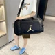 Сумка для спорта и поездок Найк Джордан Duffel, Black - изображение 5