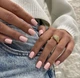 Накладні нігті Nail ніжні рожеві, квадрат, короткі, 24 шт - зображення 1
