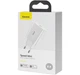 Сетевое зарядное устройство Baseus Speed Mini Quick Charger USB-C 20W White (CCFS-SN02) - изображение 10