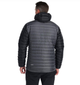 Куртка мужская зимняя Rab Microlight Alpine Jacket, Black/Graphene, XS (RB QDB-12-BGP-XSM) - изображение 3