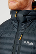 Куртка чоловіча зимова Rab Microlight Alpine Jacket, Beluga, S (RB QDB-12-BE-S) - зображення 3
