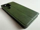 Захисний чохол-книжка WAVE Cubic Rubic Case Green для Samsung Galaxy S25 Ultra зелений, з матової штучної шкіри зі слотами для карт, магнітна застібка - зображення 7