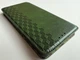 Захисний чохол-книжка WAVE Cubic Rubic Case Green для Samsung Galaxy S25 Ultra зелений, з матової штучної шкіри зі слотами для карт, магнітна застібка - зображення 8