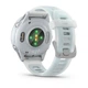 Смарт-часы Garmin Forerunner 570 42mm Cloud Blue with Cloud Blue/Translucent Whitestone with Silver Buckle (010-02970-41) - изображение 3