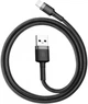 Кабель Baseus Kevlar Cable Lightning to USB 1м 2A Black (CALKLF-BG1) - изображение 1