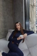 Жіночий прогулянковий костюм (кофта+штани) Uaclothes 42-44 Синій (like36428-168551349) - изображение 4