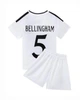 Детская футбольная форма Real Madrid Bellingham (Беллингем) №5, футболка + шорты (домашняя) 28(145-150см) - изображение 2