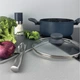 Каструля з кришкою VINZER Stone Induction Line VZ-50445 2.5 л 20 см синя - зображення 5