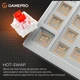 Клавиатура GamePro Genesis Metallic MK110W Outemu Red Switch USB UA White (MK110W) - изображение 7