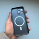 Чохол AG Case MagSafe для iPhone 13 Pro - Чорний, з магнітним кільцем, протиударний - зображення 3