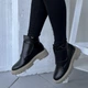 Женские ботинки низкие ITstyle Черные 36 23 см (07060/23) - изображение 4