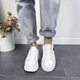 Женские кеды низкие ITstyle Белые 37 23.5 см (50712) - изображение 9