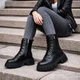 Женские ботинки высокие челси ITstyle Черные 36 23 см (7062/53) - изображение 4