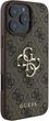 Панель Guess 4G Big Metal Logo для Apple iPhone 16 Pro Max Brown (GUHCP16X4GMGBR) - зображення 3