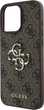 Панель Guess 4G Big Metal Logo для Apple iPhone 16 Pro Max Brown (GUHCP16X4GMGBR) - зображення 6