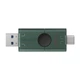 Флеш накопичувач USB 256Gb DataTraveler Duo, Green/Black Kingston (teh0021095) - зображення 3