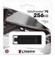 Флеш накопитель USB 256Gb DataTraveler 70, Black Kingston (2000003334322) - изображение 3