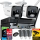 Комплект мониторинга Force 2x IP-камера WiFi 4 мп Белый - изображение 1