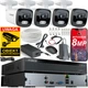 Комплект відеоспостереження FORCE 4x IP-камера 8MPX 4K - зображення 1