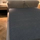 Простынь на резинке 180х200 темно-серая Плюш-велюр Colorful Home PRN4 - изображение 1
