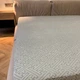 Простынь на резинке 160х200 светло-серая Плюш-велюр Colorful Home PRN3 - изображение 1
