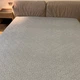 Простынь на резинке 160х200 светло-серая Плюш-велюр Colorful Home PRN3 - изображение 4