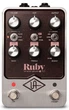 Педаль ефектів Universal Audio UAFX Ruby '63 Top Boost Amplifier (819937003332) - зображення 1