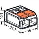 Клемма Wago COMPACT 221-612 0,5-6 mm² - изображение 2