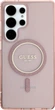 Панель Guess Glitter Circle Classic Logo MagSafe для Samsung Galaxy S25 Ultra Pink (3666339449780) - зображення 3