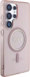 Панель Guess Glitter Circle Classic Logo MagSafe для Samsung Galaxy S25 Ultra Pink (3666339449780) - зображення 4