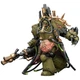 Фігурка JOYTOY Death Guard Lord of Virulence with Power Fist and Twin Plague Spewer Warhammer 40K - зображення 4