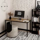 Письменный стол Brevity Loft standart 1400х750х670 Дуб крафт золотой/Чёрный металл (GATB04120000030) - изображение 3