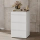 Стол комод трансформер Molli 1400x450x756 Белый брилиант/Ательє светлый (GATB01010400000) - изображение 3