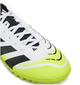 Сороконожки ADIDAS PREDATOR CLUB TF для взрослых белый/черный/зеленый size 42 2/3 /27.0см - изображение 5