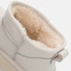 Женские угги низкие кожаные с мехом Lonza 189354 38 24.5 см Белые (ROZ6501055392) - изображение 8