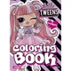 Детская книга-раскраска "Tweens Ali Dance" LCB9 со стикерами - изображение 1
