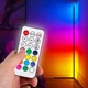 Підлогова кутова RGB лампа торшер з пультом керування 1,2м Кутовий підлоговий нічник світильник - зображення 8