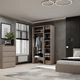 Шкаф распашной комбинированый №12 Light 1200x500x2200 Кашемир (GALTK01214000000) - изображение 4
