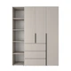 Шкаф распашной комбинированый №8 Light 1600x500x2200 Кашемир (GALTK0814000000) - изображение 1