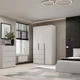 Шкаф распашной комбинированый №2 Light 1200x500x2200 Белый брилиант (GALTK021000000) - изображение 3