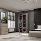 Шафа розпашна комбінована №13 Light 800x500x2200 Кашемір (GALTK01314000000) - зображення 4