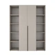 Шкаф распашной комбинированый №15 Light 1600x500x2200 Кашемир (GALTK01514000000) - изображение 1