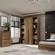 Шкаф распашной комбинированый №15 Light 1600x500x2200 Дуб эвок прибрежный (GALTK01510000000) - изображение 3