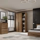 Шкаф распашной комбинированый №11 Light 1200x500x2200 Дуб эвок прибрежный (GALTK01110000000) - изображение 3